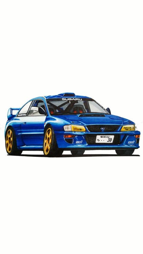 Gc8 Impreza, Subaru Wagon, Subaru Impreza Wrc, Pixel Car, Automotive Artwork, Car Artwork, Truck Art, Rallying, Japan Cars