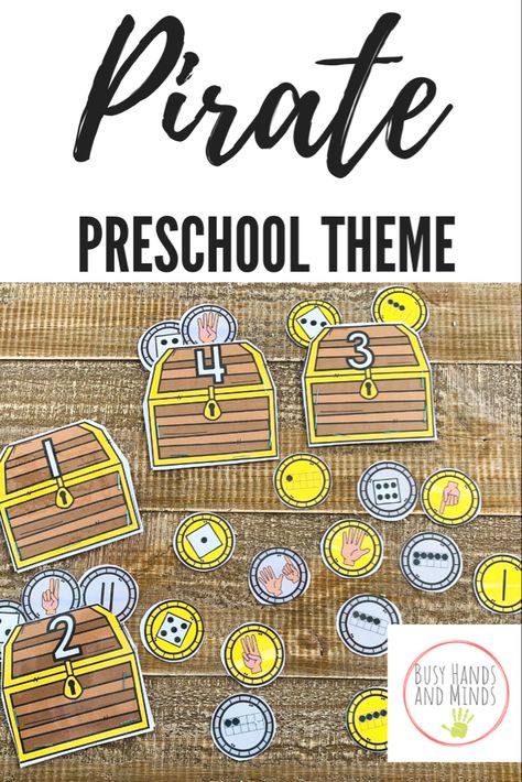 Pirate Themed Activities Eyfs, Pirate Themed Math Activities, Pirates And Princesses Preschool, Pirate Eyfs, Pirate Theme Preschool, Pirate Maths Activities, Pirate Activities Preschool, Preschool Pirates, Math For Preschool