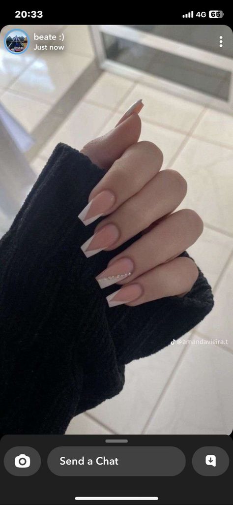 Ballerina Nails Designs, Gel Toe Nails, Acrylic Toe Nails, Wow Nails, Nagel Tips, Beige Nails, Basic Nails, Acrylic Nails Coffin Pink, Ballerina Nails