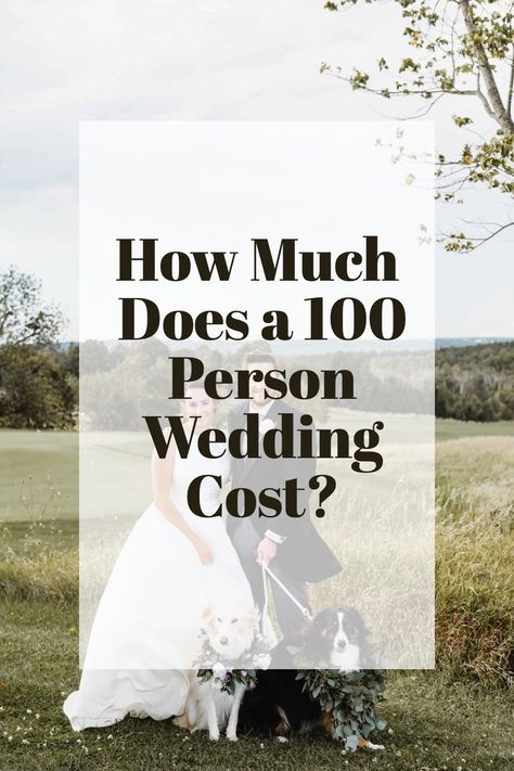 Planning a wedding is one of life's most exciting events, but it can also be one of the most expensive. With the cost of catering, venue, entertainment, and decorations all adding up quickly, it's important to know how much a wedding of your desired size will cost. With this in mind, the question is - how much does a 100 person wedding cost? Visit loudbride.com to learn more about what to consider when planning your perfect day. How Much Is A Wedding, 75 People Wedding, How Much Does A Wedding Cost, 80 Person Wedding, 60 Person Wedding, 100 Person Wedding, Cost Of Wedding, Average Wedding Costs, Wedding Fund