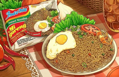 Anime on Twitter: "Mouth Watering Food 🥘 by Studio Ghibli 🤩🤩… " Mie Goreng, Food Sketch, Food Artwork, Food Cartoon, Food Illustration Art, Cute Food Drawings, Cute Food Art, Food Wallpaper, Kawaii Food