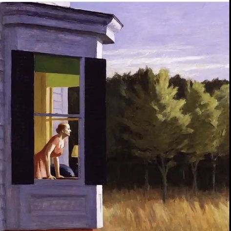 Edward Hopper Paintings, Hopper Art, Caspar David Friedrich, Edward Hopper, Modern City, Art Styles, The Window, Cape Cod, American Art