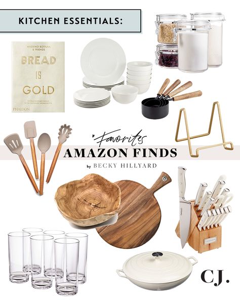 Latest Amazon Finds | Cella Jane // kitchen favorites from amazon Amazon Lists, Amazon Home Must Haves, Amazon Kitchen Decor, Wooden Cooking Utensils, Cella Jane, Best Amazon Buys, Restaurant Decoration, Amazon Decor, Kitchen Must Haves