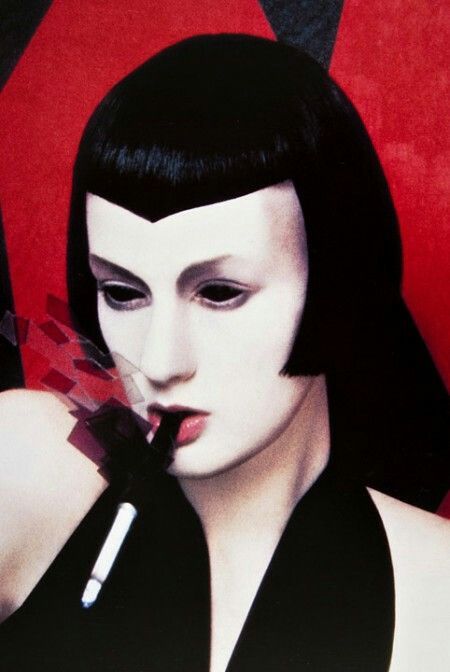 Serge Lutens Makeup, 1970s Art, Pierrot Clown, Laura Jane, Perfume Art, Japanese Cosmetics, Guy Bourdin, Artist Makeup, Serge Lutens