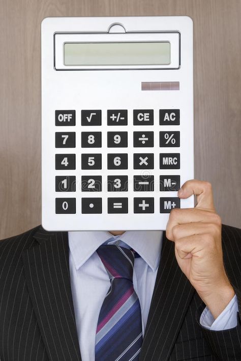 Portrait of an Accountant. Man with a calculator instead of a face #Sponsored , #Paid, #PAID, #Accountant, #calculator, #Man, #Portrait Man Portrait, A Face, Calculator, Design Resources, Stock Images Free, Accounting, Stock Images, Quick Saves, Design