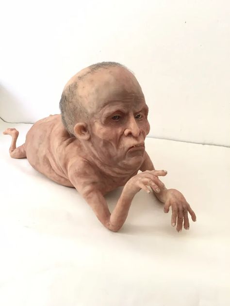 “Macellarius”: Weird Old Man Baby Hibread Art Sculpture. – Mojo's Collections Koci Humor, Funny Pix, Goofy Pictures, Funny Short Clips, Artistic Style, Very Funny Pictures, Jairzinho, Silly Pictures, Really Funny Pictures