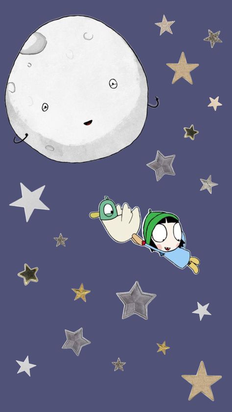 Sarah And Duck Wallpaper, Duck Wallpaper Iphone, Duck Collage, Sarah And Duck, Sarah Duck, Animated Photos, Duck Wallpaper, Favorite Wallpaper, Collage Wallpaper