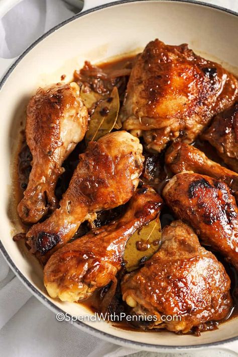 Chicken Adobo Recipe Easy, Chicken Adobo Filipino, Chicken Adobo Recipe, Stovetop Chicken, Chicken Drumstick, Chicken Adobo, Adobo Recipe, Poultry Dishes, Adobo Seasoning