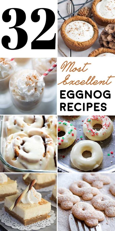 Cooking With Eggnog, Leftover Eggnog Recipes, Recipes With Eggnog, Eggnog Treats, Recipes Using Eggnog, Eggnog Rezept, Leftover Eggnog, Eggnog Dessert, Eggnog Recipes