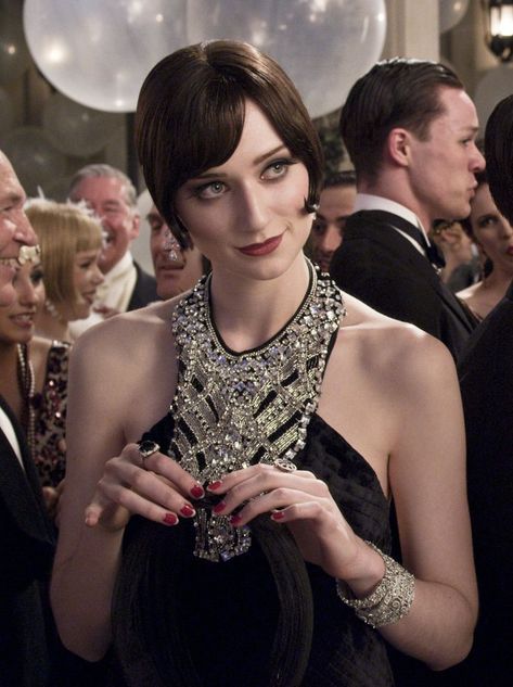 Driver Outfit, Great Gatsby Makeup, Hairstyles 1920s, The Great Gatsby Movie, Gatsby Movie, The Great Gatsby 2013, 1920s Glamour, Jordan Baker, 1920s Hair