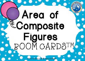 Boom Cards - Area of Composite Figures--20 cards calculating non regular areas Area Of Composite Figures, Composite Figures, Boom Cards, 7th Grade, 3rd Grade, Calculator, Triangles, Authors, Circles