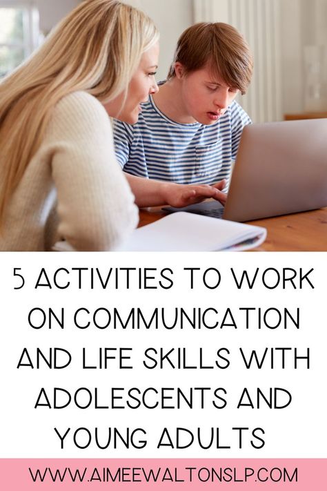 Communication Skills Activities, Functional Life Skills, Life After High School, Direct Instruction, Activities Of Daily Living, Living Skills, Life Skills Activities, Speech Activities, Activities For Adults