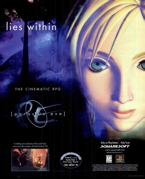 Playstation Magazine, Parasite Eve, Retro Games Poster, Eve Game, Madness Returns, Alice Madness Returns, Retro Gaming Art, Video Game Posters, Alice Madness