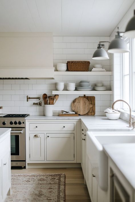 Kitchen Counter Lighting, White Wood Kitchen, White Kitchen Counters, Wood Look Tiles, Trendy Kitchen Design, Warm Wood Tones, Kitchen Design White, White Counters, Light Wood Floors