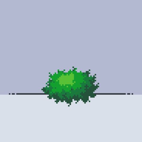 I tried to make a simple pixel bush. Pixel Art Bush, Grass Pixel Art, Pixel Assets, Lavender Bush, Pixel Art Ideas, Simple Tree, Pixel Game, Rose Bush, Arcade Game