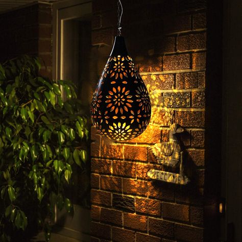 Wall Hanging Lanterns, Boho Lanterns, Lanterns Hanging, Solar Hanging Lanterns, Hanging Solar Lights, Solar Lantern, Floating Lights, Drop Lights, Outdoor Hanging Lanterns