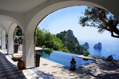 Property for sale in Capri, Campania, Italy Read more at http://www.primelocation.com/overseas/details/34881510#3FblLPRm7igw5fGZ.99 Capri Villa, Apartment With Pool, Capri Italia, Living La Dolce Vita, Villa Pool, Tuscany Villa, Campania Italy, Capri Style, Sea House