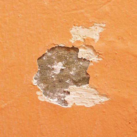 How To Fix Chipped Paint On Walls, Paint Chip Wall, Orange Peel Walls, Primary Bath, Lead Paint, Paint Chip, Orange Walls, Peeling Paint, Paint Remover