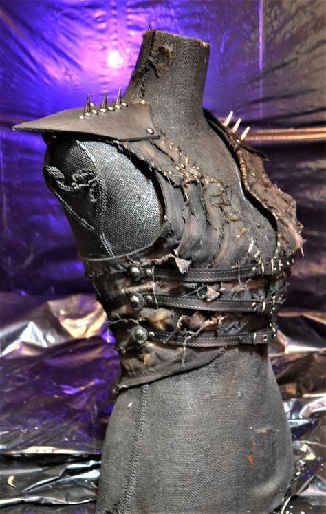 The Banshee SceneSick Stage Wear Gothic Post Apocalyptic Biker | Etsy Apocalypse Fashion, The Banshee, Post Apocalyptic Costume, 90s Urban Fashion, Post Apocalyptic Fashion, Urban Wear Women, Biker Clubs, Apocalyptic Fashion, Heavy Metal Rock