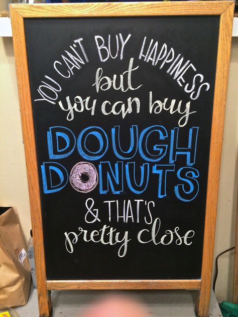 Gimme all the donuts! Donut Pictures, Food Truck Menu, Chalk Sign, Chalkboard Art, Food Truck, Aesthetic Food, Donuts, Chalk, Chalkboard Quote Art