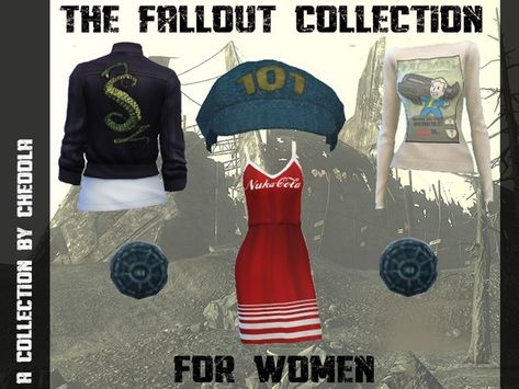 Fallout Mods, The Fallout, Fallout 3, The Sims 2, Fat Man, Sims Community, Female Clothing, Electronic Art, Sims 4 Cc