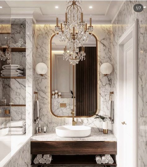 Parisian Bathroom, Design Interior Baie, Bathroom Decor Pictures, Modern Bathroom Renovations, Bad Inspiration, Decor Baie, Bathroom Design Decor, Bathroom Design Luxury, Modern Bathroom Decor