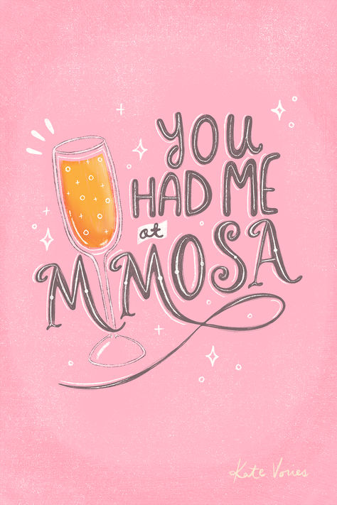 Mimosas Aesthetic, Cocktail Aesthetic, Mimosa Cocktail, Pink Mimosa, Cocktail Illustration, Aesthetic Girly, Cocktail Art, Whimsical Fashion, Colorful Artwork