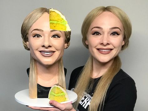 This Austin cake decorator’s creations are hyper-realistic. Things can get a little weird. | Texas Standard Selfie Cake, Realistic Cakes, Cake Decorator, Fine Arts Degree, Crazy Cakes, Art Degree, Look In The Mirror, Cute Cakes, How To Make Cake