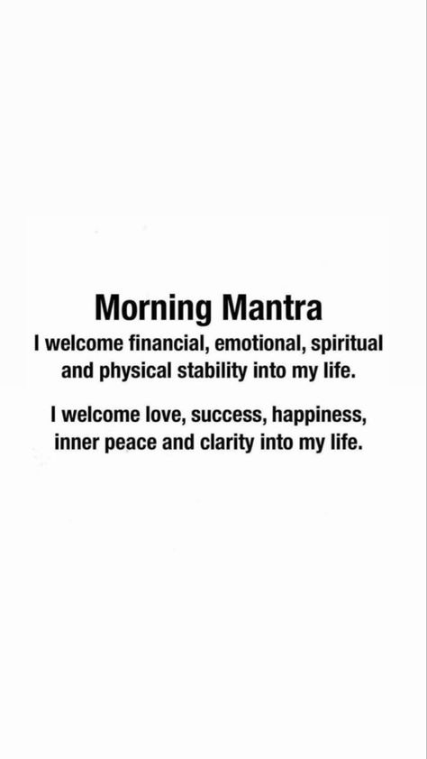 Morning Mantra, Healing Affirmations, Health Tools, Vision Board Affirmations, Affirmations For Happiness, Abraham Hicks Quotes, Inner Self, Manifest Your Dreams, Daily Positive Affirmations