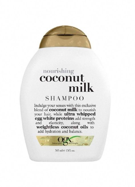 Ogx Coconut Milk, Ogx Coconut, Coconut Milk Shampoo, Egg White Protein, Egg Protein, Hair Massage, Milk Protein, Nourishing Hair, Wet Hair