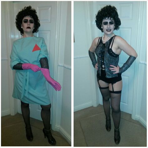 Dr Frankenfurter fancy dress Dr Frank N Furter Cosplay, Frank N Furter Outfit, Frank N Furter Costume Diy, Rocky Horror Picture Show Costume Frankenfurter, Dr Frankenfurter Cosplay, Franken Furter Costume, Dr Frankenfurter Costume Diy, Dr Frankenfurter Makeup, Dr Frankenfurter Costume Women