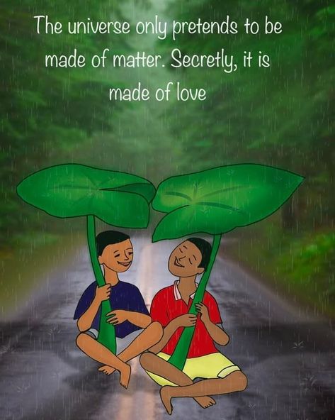 doodle mantra on Instagram: “The universe only pretends to be made of matter but secretly it is made of love. #doodle #quotes #lovequotes #monsoon #photoshop…” Monsoon Quotes, Doodle Quotes, The Universe, Mantra, Of Love, Love Quotes, Universe, Matter, Doodles