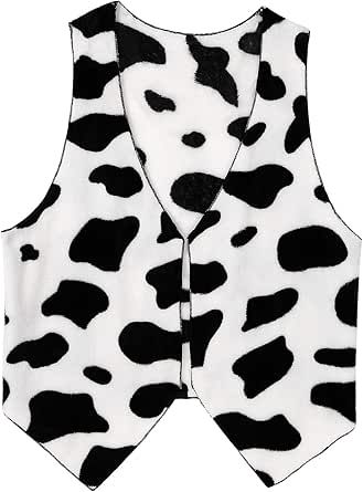 Yihuimin Men's Cow Print Sleeveless Open Front Coat Vest Hippie Christmas Halloween Cowboy Costume Halloween Cowboy Costume, Hippie Christmas, Halloween Cowboy, Cowboy Costume, Halloween Costume Outfits, Vest Coat, Costume Outfits, Cow Print, Christmas Halloween