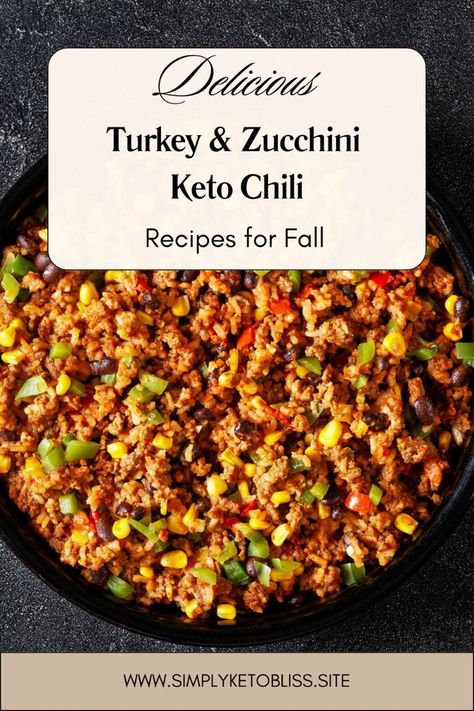 Savor the flavor of this delicious Turkey  Zucchini Keto Chili 🌶️🥒 Packed with lean ground turkey fresh zucchini and a blend of spices this hearty dish is perfect for anyone following a lowcarb lifestyle Its not just healthy its a comforting bowl of goodness that will warm you up from the inside out Ideal for meal prep this chili is a quick weeknight dinner or a satisfying lunch option

#KetoChili #LowCarbRecipes #HealthyEating #MealPrep #ComfortFood #ketofam #ketofriendly #ketopr Keto Chili Recipes With Zucchini, Keto Turkey Chili Crockpot, Zucchini Chili Recipe, Keto Turkey Chili, Zucchini Chili, Zucchini Keto, Turkey Chilli, Turkey Zucchini, Simply Keto