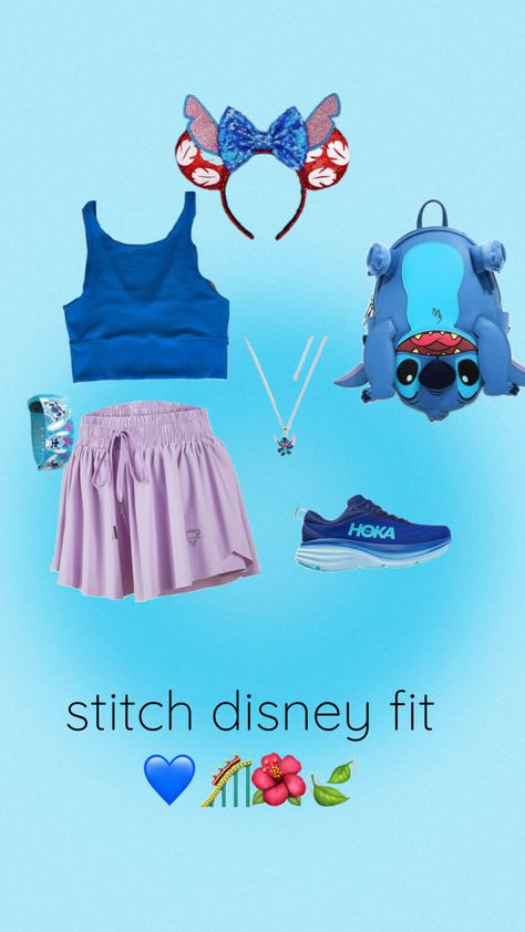 Disney Themed Outfits, Disney College Program, Disney Outfit, Disney Bound Outfits, Disney Inspired Outfits, Themed Outfits, Stitch Disney, Disney Outfits, Disney Inspired