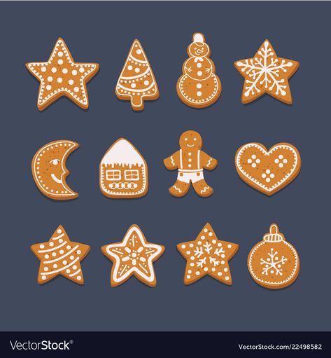 Holiday Logo Design, Happy Holidays Greetings, Holiday Logo, Winter Decorations Diy, Holiday Icon, Holiday Ribbon, Christmas Hearts, Christmas Sugar Cookies, Vector Cartoon