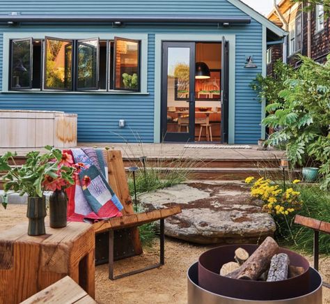 Craftsman Remodel, California Craftsman, Pool Pergola, Beach Shacks, Coved Ceiling, Japanese Soaking Tubs, Granny Flats, Yard Landscape, Cozy Backyard