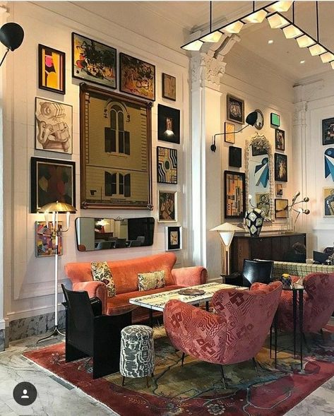 Hipster Interior, Vintage Maximalist Decor, Maximalist Decor, Living Room Decor Cozy, Apartment Inspiration, Chic Home, Luxury Home Decor, Home Fashion, Room Inspiration