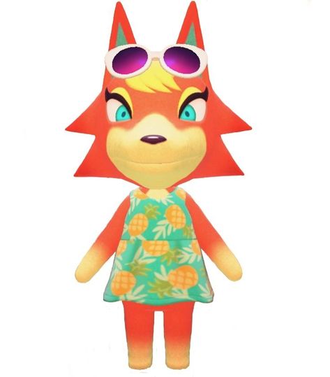 Animal Crossing Amiibo Cards, Animal Crossing Wiki, Game Designer, English Name, Animal Crossing Characters, Red Fur, Tropical Animals, Animal Crossing Villagers, Animal Doodles