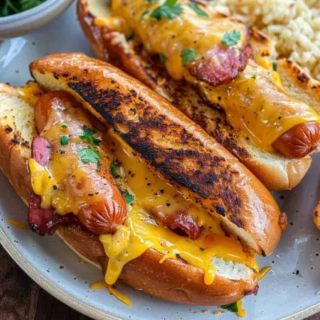 Air Fryer Grilled Cheese Hot Dogs Hot Dog Game, Grilled Cheese Hot Dog, Cheese Hot Dogs, Air Fryer Grilled Cheese, Chicken Franks, Bacon Dog, Different Types Of Bread, Sausage Links, Types Of Cheese