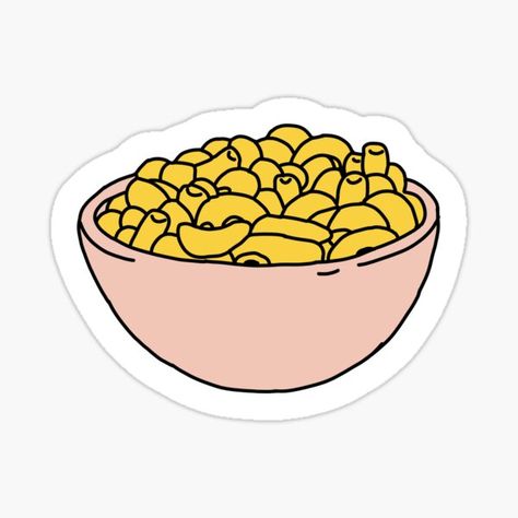 cute Mac and cheese design • Millions of unique designs by independent artists. Find your thing. Cheese Cartoon, Cheese Drawing, Cheese Design, Shrink Art, Unique Food, Macbook Stickers, Mickey Mouse Wallpaper, Scrapbook Book, Cute Food Drawings