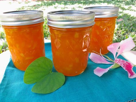 Pineapple Mango Habanero Jam, Pineapple Mango Jam Recipe, Mango Pineapple Jam, Habanero Jam, Pineapple Jam Recipe, Making Jelly, Local Recipes, Mango Jelly, Mango Jam