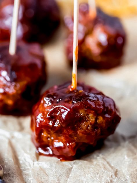 BBQ Bourbon Venison Meatballs Story • Primal Pioneer Venison Bbq Meatballs, Venison Appetizers, Venison Meatball Recipes, Venison Dishes, Venison Sausage Recipes, Bourbon Meatballs, Venison Meatballs, Bourbon Bbq Sauce, Venison Meat