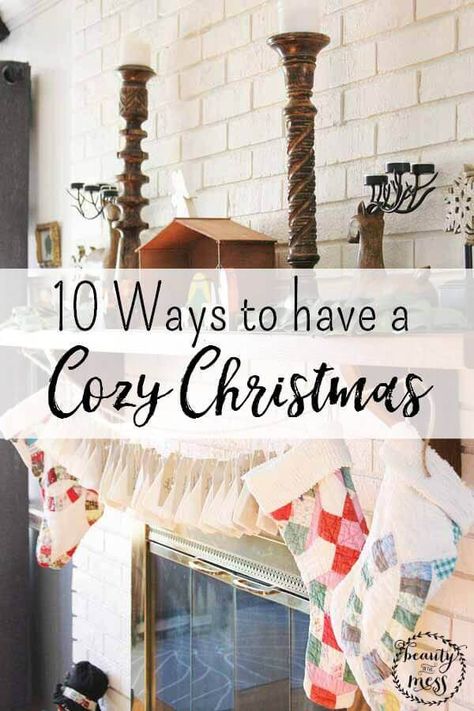 A Cozy Christmas is about so much more than the decorations. It's about the warmth and togetherness we create in our homes. #cozy #cozychristmas #farmhousechristmas #hygge #familytime Cozy Country Christmas Decorating Ideas, Ways To Make Christmas Special, Cozy Xmas Aesthetic, Best Christmas Decorations House, Cozy Christmas Home Aesthetic, Christmas Ideas For 2023, Wall Niche Christmas Decor, Old Farmhouse Christmas Decor, Christmas 2023 Aesthetic