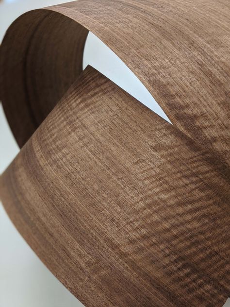 Fumed Etimoe wood veneer is our October 2020 Wood of the Month 🌳 The natural process of fuming Etimoe brings out warm & dark chocolate brown tones, in place of the reddish brown usually seen in Etimoe. After fuming, its figure becomes distinctly more pronounced. This look is especially sought after in architectural design, as well as aircraft design! ✈️ #woodworking #woodveneer #woodveneers #luxurydesign #aircraftdesign #yachtdesign #architects #architectural #wood #luxurious #luxury #veneers Wood Moodboard, Veneer Design, Warm Wood Tones, Wood Veneer Sheets, Wood Aesthetic, Textured Wood, Natural Luxury, Timber Veneer, Interior Design Sketches