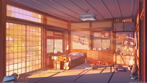 Casa Anime, Anime House, Anime Places, Wallpapers Ipad, Desktop Wallpaper Art, Living Room Background, Scenery Background, Anime Room, Japon Illustration