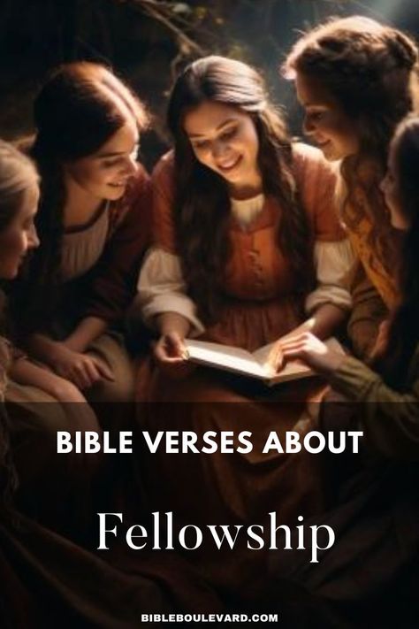 Bible Verses About Fellowship Bible Study Fellowship, Bible Guide, Best Bible Verses, Bible Says, In A Nutshell, Prayer Journal, Scripture Verses, Bible Scriptures, The Bible