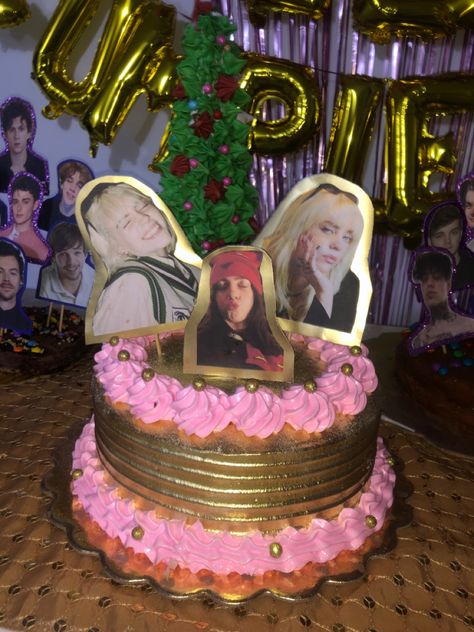 Billie Eilish Themed Birthday Party, Billie Eilish Cake Birthday, Billie Eilish Birthday Party Ideas, Billie Eilish Cake Ideas, Billie Eilish Birthday Cake, Billie Eilish Cake, Billie Eilish Birthday, Second Birthday Cakes, 12th Birthday Cake