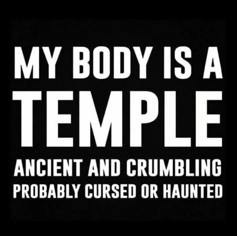 My body is a temple . . . . My Body Is A Temple, Temple Quotes, Vision Board Diy, Body Is A Temple, Husband Quotes, Sarcastic Quotes Funny, Truth Quotes, Still Love You, Sarcastic Quotes