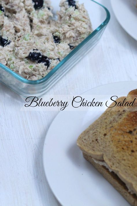 Blueberry Chicken Salad Blueberry Salad Recipes, Blueberry Chicken, Classic Chicken Salad, Blueberry Salad, Blueberry Season, Strawberry Season, Apple Season, Chicken Salad Recipe, I Love Summer